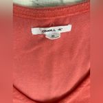 O'Neill Ladies’ Poolside Terry Tunic Coral Button-Down Swim Cover-Up Size Medium Photo 6