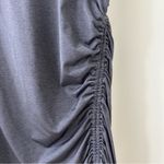 Athleta  Charcoal Gray Ruched Tank Top, Size S Photo 1