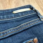Pilcro  x ANTHROPOLOGIE | Dark Wash Slim Boyfriend Denim Jean Shorts, Size 26 Photo 4