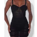 LEAU Miami Mesh Mini Dress NWT White Photo 7