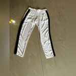 Splendid  Rafe Straight Leg Pants Joggers Stone Off White Women's Size M Photo 5
