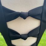 Guess black fit & flare dress with bow back detail Photo 10