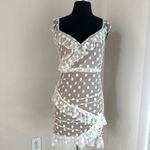 Majorelle REVOLVE MAJORALLE Bandit Rushed Polka Dot
Ruffed Dress Size Medium Photo 2