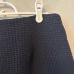 Waverly Grey Anthropologie Lena navy blue overlapping mini skirt size 4 Photo 14