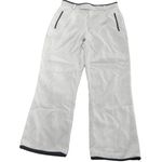 Equipment Femme Pants Women 2 White Crepe Bergen Straight Leg Ankle Crop Photo 1