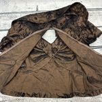 KM Collections by Milla Bell Vintage‎ Bronze Blouse w/ Brooch [Size 10] NEW NOS Brown Photo 10