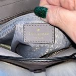 Kate Spade New York Owl Top Handle Crossbody Bag Taupe Saffiano Leather Photo 8