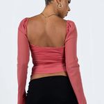 Princess Polly  pink long sleeve top Photo 4