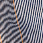 3x1 NWT $185 Jane Blue Striped Ruffle Mini Nillie Back Zip Closure Skirt S Photo 7