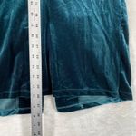 Sincerely Jules Velvet Blazer Shawl Collar One Button Career Jacket Size‎ M Green Size M Photo 5