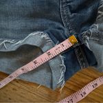 Hollister  Jean Shorts Womens Size 0 High Rise Cuffed Blue Denim Photo 12