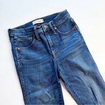 Madewell 10" High Rise Skinny Jeans Medium Wash Tencel Denim Edition Size 25 Photo 3
