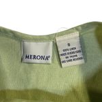 Merona  Women's Sleeveless Maxi Dress 100% Linen Tie Back Light Green S‎ Y2K Photo 6