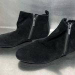 Lucky Brand  Women’s Black Suede Ankle Boots - Size 8 - VGUC Photo 2