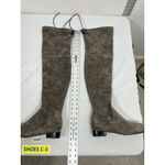 Womans ABCD Kaitlyn Pan Pullon Otk Riding Boots Size 9 M Gray NWOT Photo 1