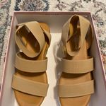 brand new platform sandals! Tan Size 7 Photo 1