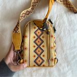 Wrangler  Crossbody Bag with Card Wallet
Aztec Sling Bag Yellow NEW Photo 6