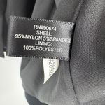 Boston Proper  blazer jacket women's 16 double breasted black career office Photo 12