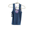 Ideology  Tank Top with Sports Bra Blue Purple Women's Size M Photo 3