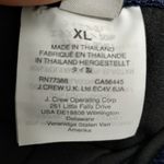 J.Crew Womens Size XL Navy Blue One-Shoulder Ruffle Neck One-Piece Bathing Suit Photo 6