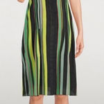 Akris Punto Akris Cotton Voice Tunic Dress in Stripe Print Sz. 8 Photo 0