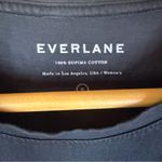 Everlane  Black Sleeveless Supima Cotton Soft Tank‎ Size Medium Casual Classic Photo 1