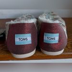 Toms Alpargata Cream Sloth Holiday Print Shoes Size 7 NWT Photo 4
