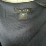 LE BOS Women’s georgette pantsuit with beaded neck style 27821 DARK NAVY 16W Photo 6