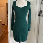 Abercrombie & Fitch ribbed sweetheart neck sweater dress Photo 1