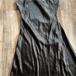 Retrofête Retrofete Sab Dress Black Maxi Halter Satin Size Small NWT Sleeveless Photo 9