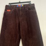 Women's Dark Brown Corduroy Flare Jeans Size 26 Photo 1
