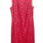 Tadashi Shoji Laser Cut Micro Suede Sheath Mini Dress In Flame Women’s Size 14 Photo 1