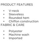 SO  lace inset cami junior medium black & pink floral chiffon v-neck sleeveless Photo 8