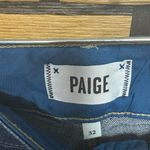 Paige Hidden Hills Straight Leg Jeans Size 32 Photo 5