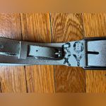 Roxy  Cracked Metallic Silver Belt Photo 3