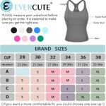  Ribbed Workout Tank Tops for Women Racerback Seamless Crop Tank Tops with Built in Bra Athletic Camisole Sport Tanks Photo 5