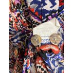 FIGUEROA & FLOWER WO SIZE MEDIUM MULTICOLOR PAISLEY PRINT MIDI DRESS/ TUNIC Photo 7