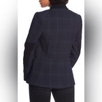 1. State $255  Women's Blue Wild One Panel Plaid One-Button Jacket Blazer Size 6 Photo 3