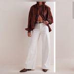 Free People NWT We The Free Libre Wide-Leg Jeans - Island lights ivory - 31 Photo 2