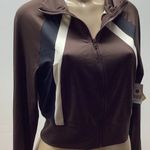 Pro Player  Size Small Brown Wicking Hooded Zip Jacket. New With Tags. Photo 1