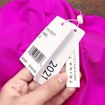 Trina Turk • halter high neck swimsuit one piece orchid flounce fuchsia pink Photo 6