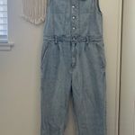 Free People Fast Cars Sleeveless Denim Jumpsuit Photo 1