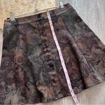 Brandy Melville  John galt‎ vintage couch floral 90’s Aline button front skirt Photo 1