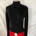 Delia's Vintage Y2K Off Center Zip-Up Cardigan size L Photo 2