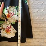 Grace Karin  Women’s Black Spaghetti Strap Floral Mini Dress Sz Large Photo 8