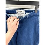 Frank & Eileen WICKLOW ITALIAN STRETCH DENIM CROPPED RAW EDGE Chino JEANS 12 Photo 5