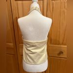 Morris day The Label Halter Neck button up Vest Yellow Size L Photo 1