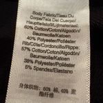 DKNY Women’s Black Pink Sequin Long Sleeve Everywhere Sweatshirt XS Photo 4