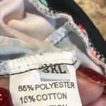 Ecowish Echowish Size 3X Black and Red Floral Cardigan Photo 3