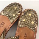 Jack Rogers  Size 7 Leather‎ Wooden Wedge Sandal Photo 3